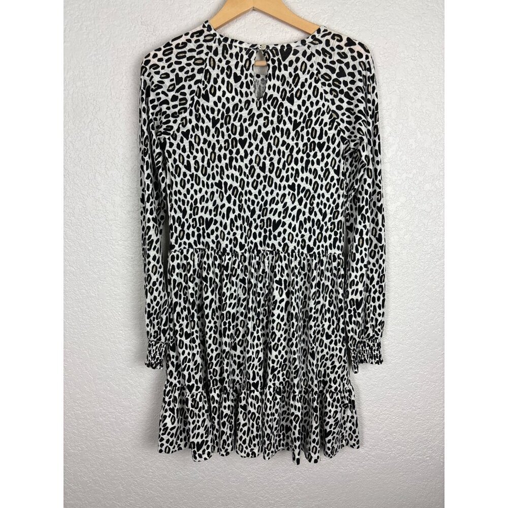 J Crew Crewcuts Girls Dress‎ XL 12/14 Cheetah Leopard - Picture 3 of 7